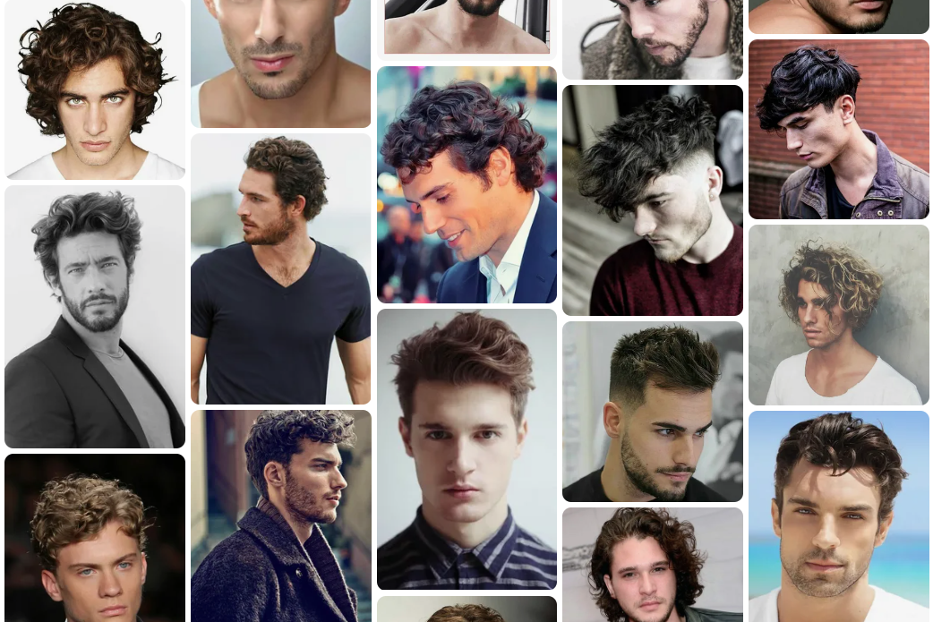 hairstyles for men with wavy hair
