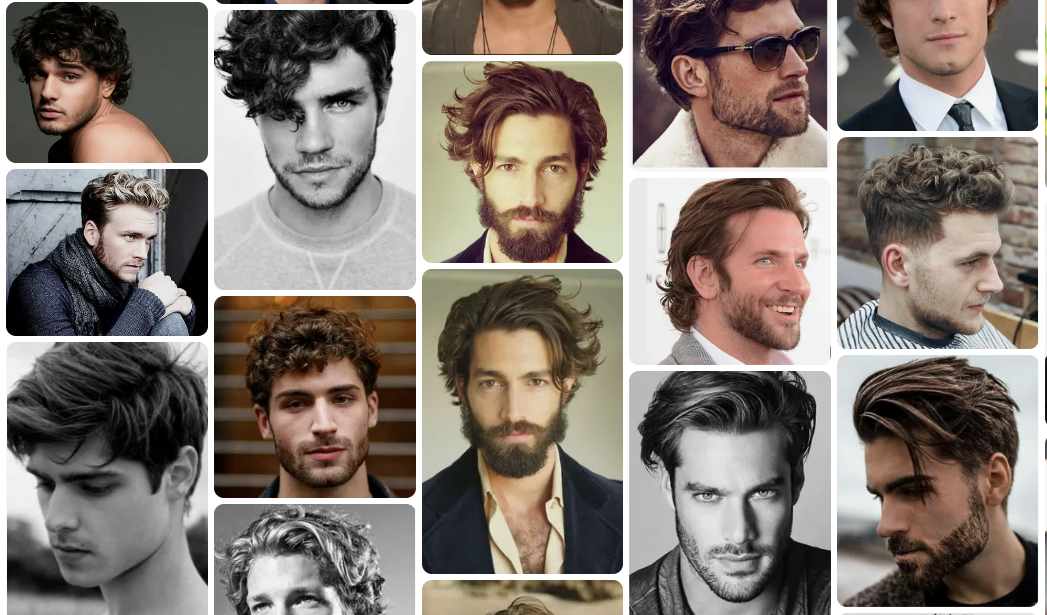 wavy mens hairstyles