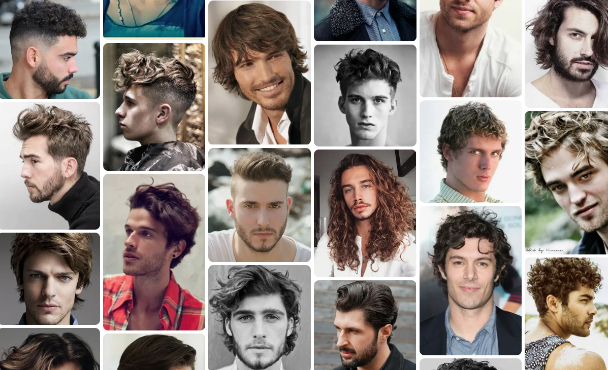 best hairstyles for wavy hair men