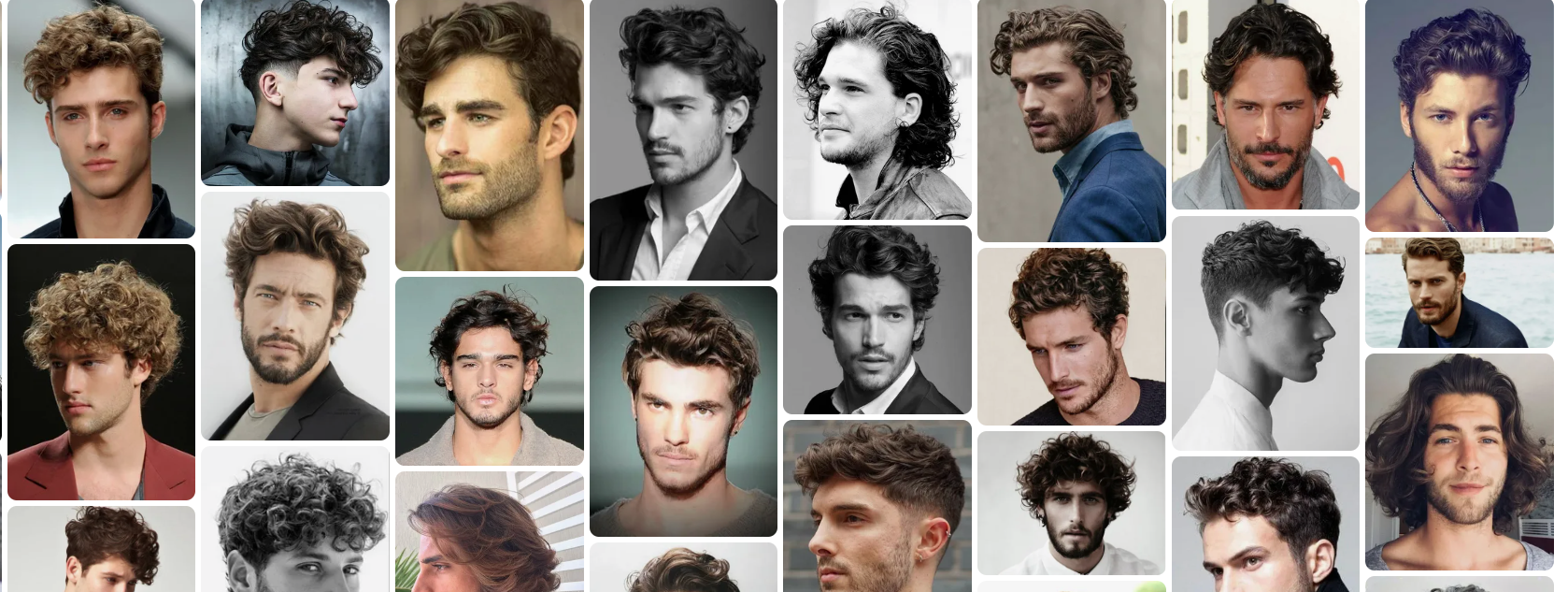hairstyles for wavy hair men